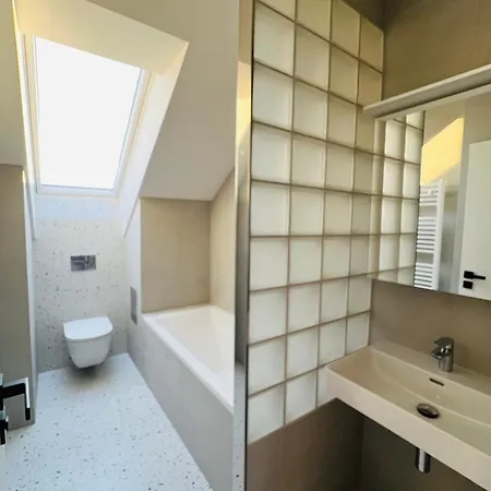 New Sunny Rooftop With A Terrace 10-15 Minutes Drive From Centre Apartment *